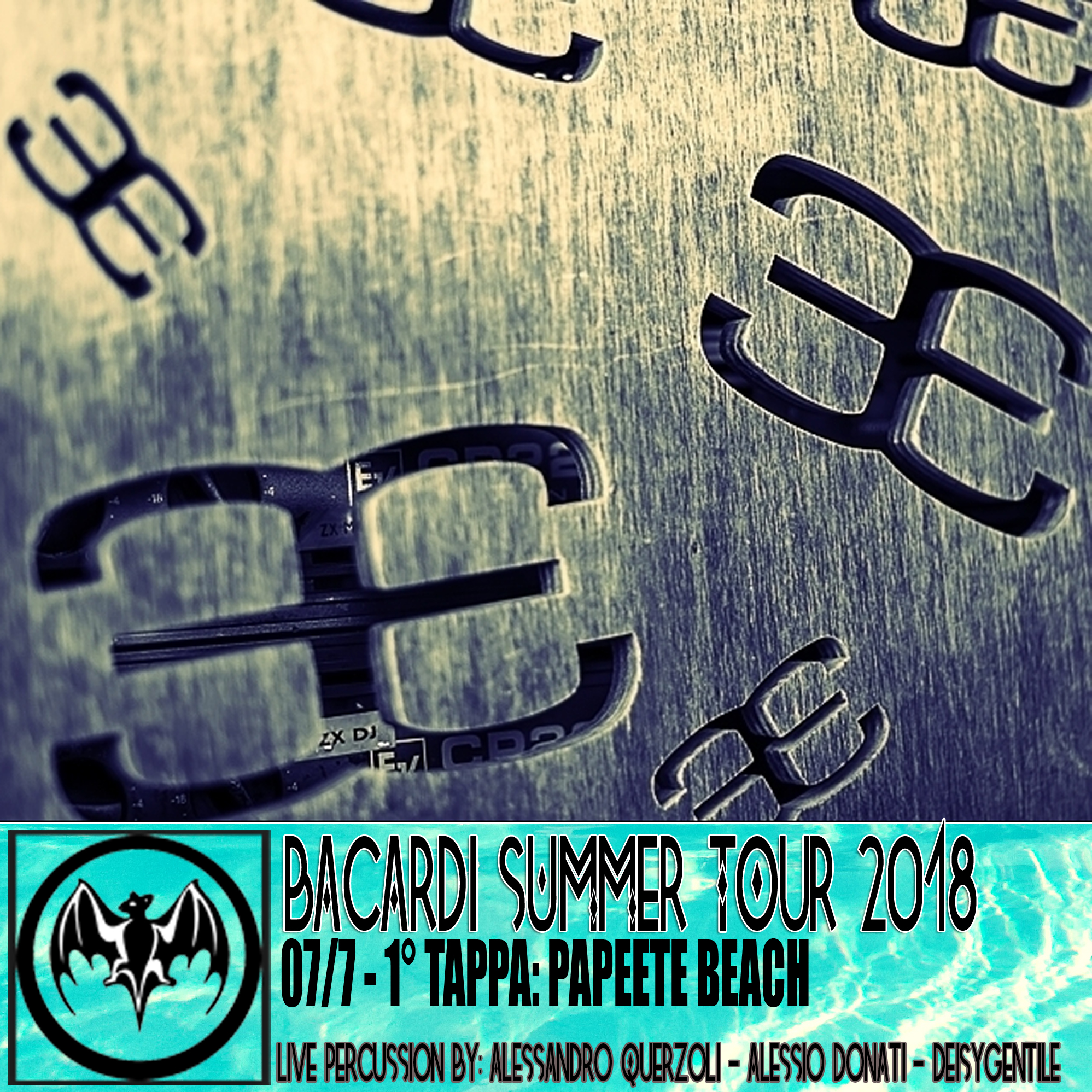 bacardi_summer_tour_alessandro_querzoli_live_percussion